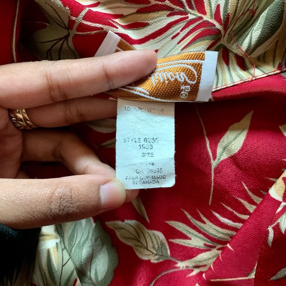 Vintage Short Sleeve Button Up Shirt - Picture 4 of 4